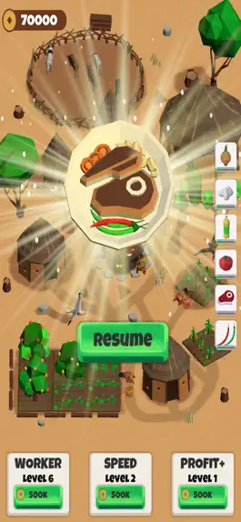 Game screenshot Idle Village Food hack