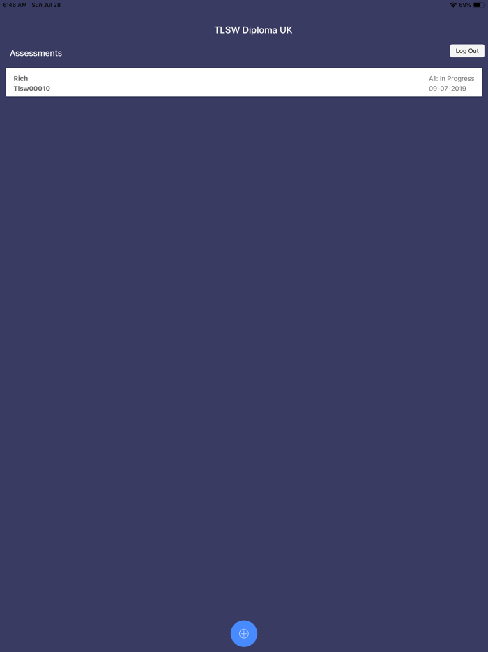 Therapeutic Needs Assessment