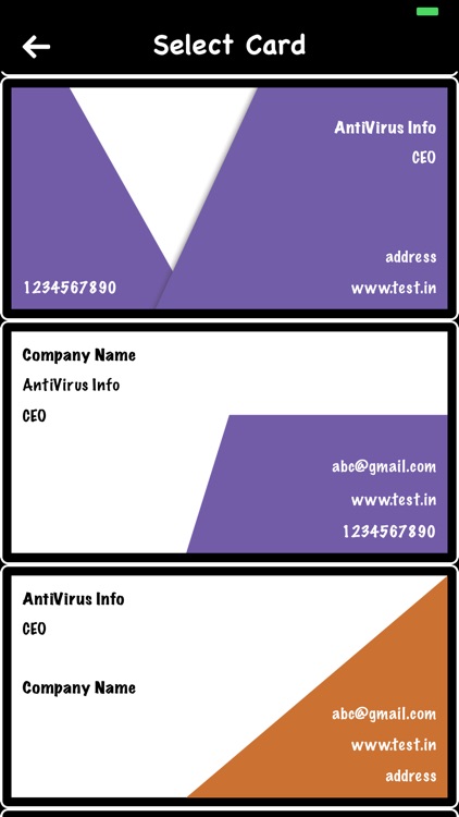 Antic Card - Make you business