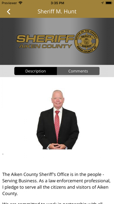Aiken County Sheriff's Office screenshot 2