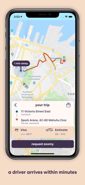 Zoomy: NZ’s rideshare app(圖4)-速報App