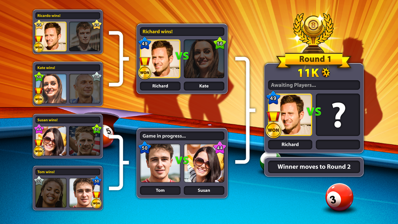 8 Ball Pool™ Hack screenshot 3 - iOS game interface