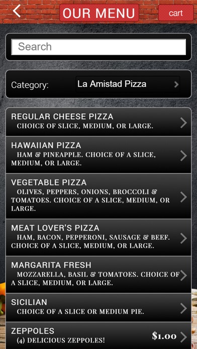 La Amistad Pizzeria  Grill screenshot 3