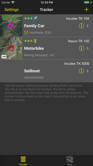 GPS Tracker Tool Screenshot 1