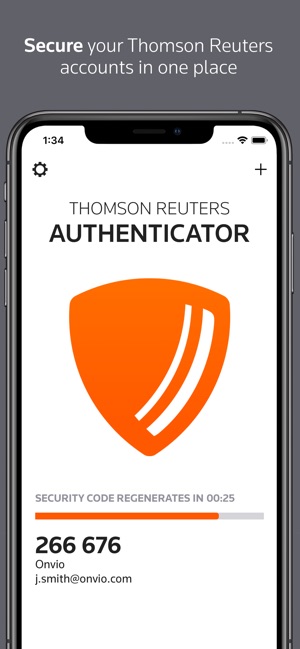 Thomson Reuters Authenticator