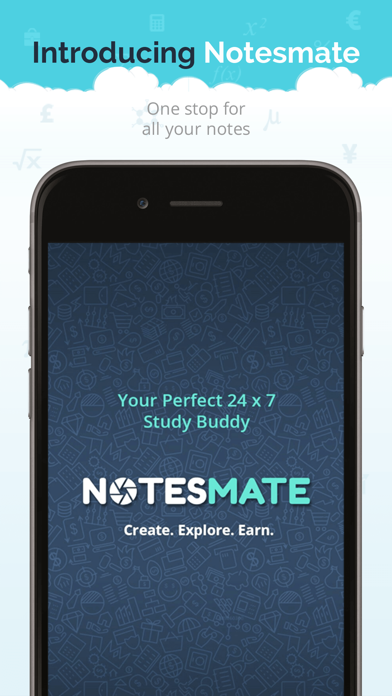 How to cancel & delete NotesMate: Create.Explore.Earn from iphone & ipad 1