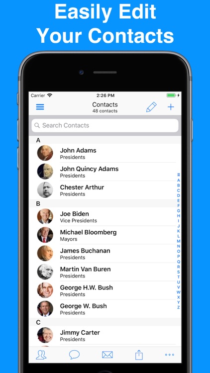 ABC Groups - Group Contacts