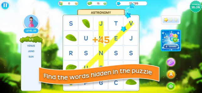 ReWordz: Word Search Puzzles(圖1)-速報App