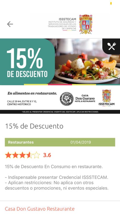 Descuentos ISSSTECAM screenshot-5