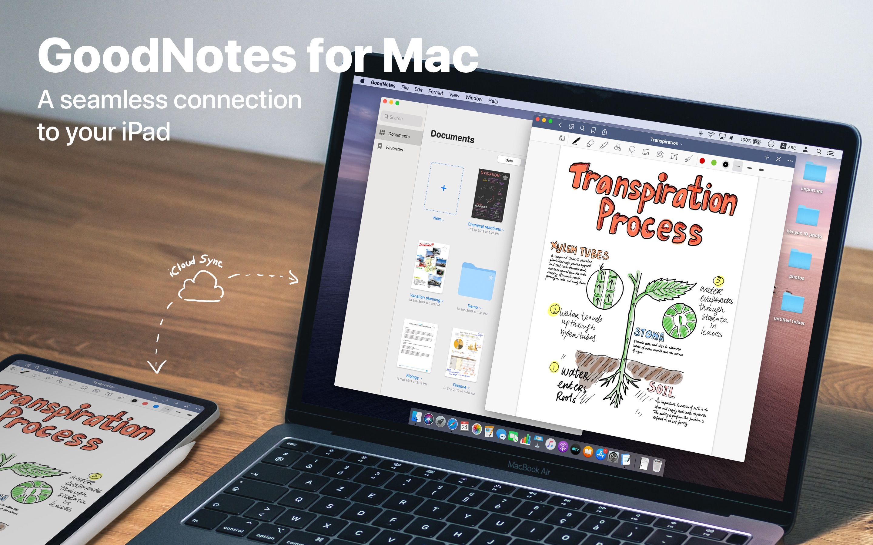 Screenshot do app GoodNotes 5