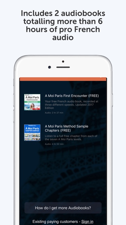 French Today Audiobook Player