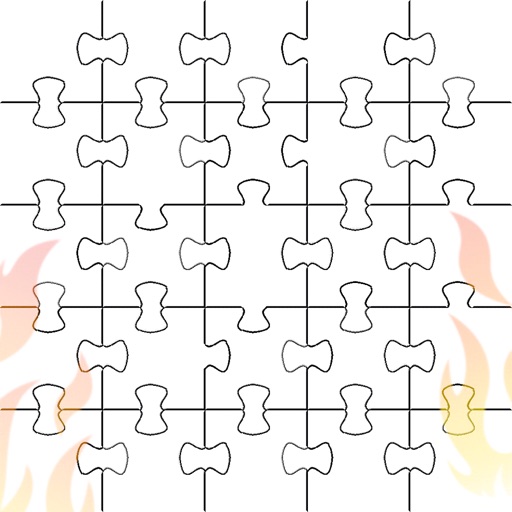 White Jigsaw Hell icon