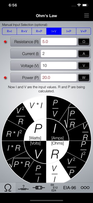 Resistor ToolKit, Color Codes