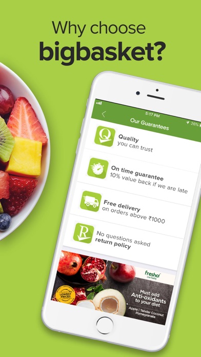 How to cancel & delete bigbasket - Grocery Delivery from iphone & ipad 1