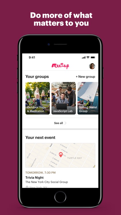 Meetup screenshot-0