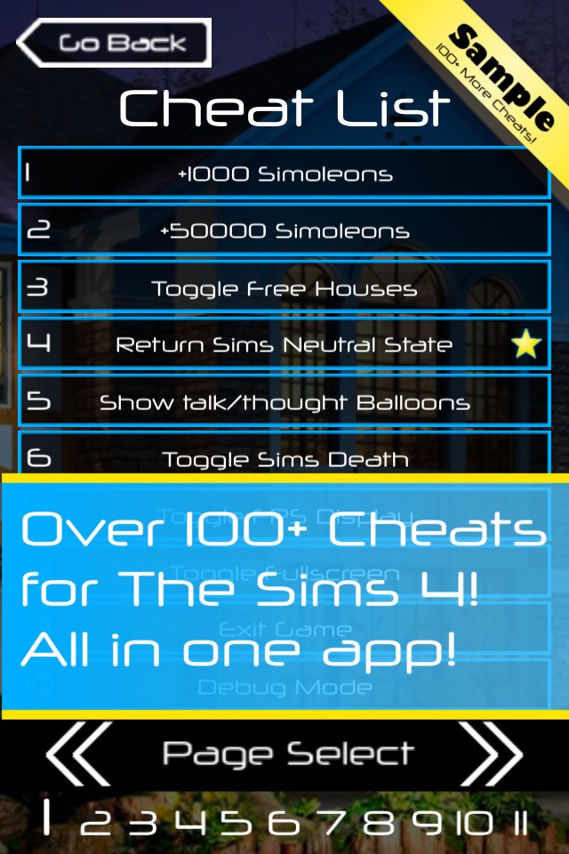 Cheat Guide for The Sims 4 screenshot 2