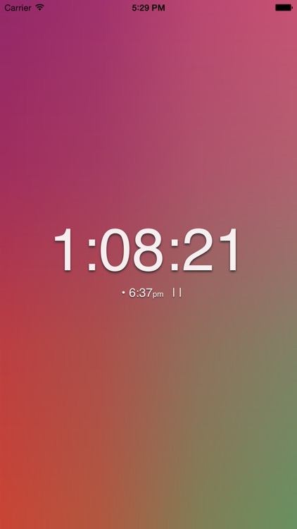 Smooth Countdown