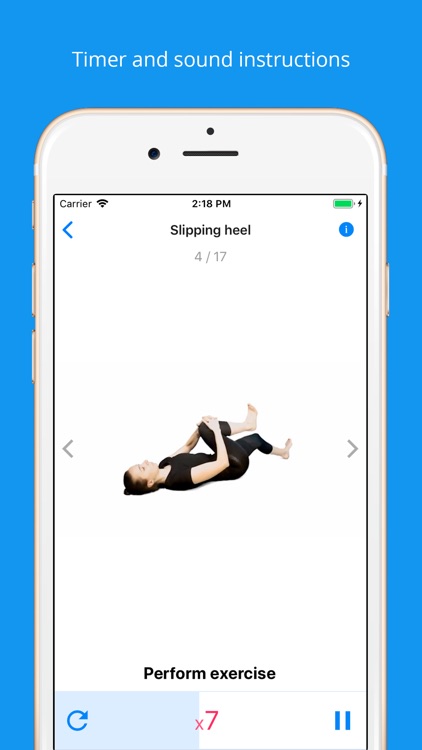 Back pain exercise