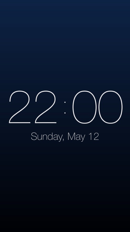 Gradient Color Clock