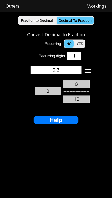 How to cancel & delete Fractions/Decimals/Fractions from iphone & ipad 1