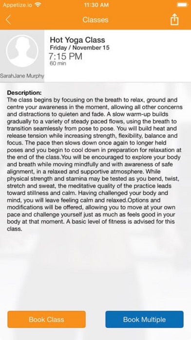 Barefoot Yoga Pilates Lucan screenshot 4
