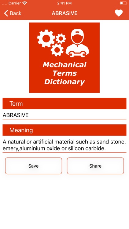 Mechanical Terms Dictionary screenshot-3