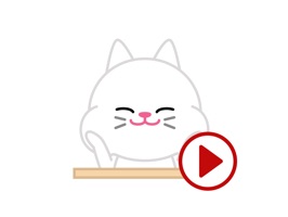 Cute baby cat ver.Moving