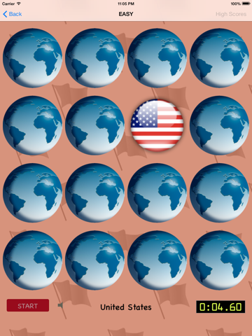 Flags Matching Game 2 - náhled
