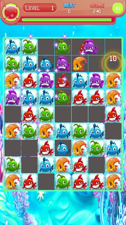 Fishes Puzzle Match 3