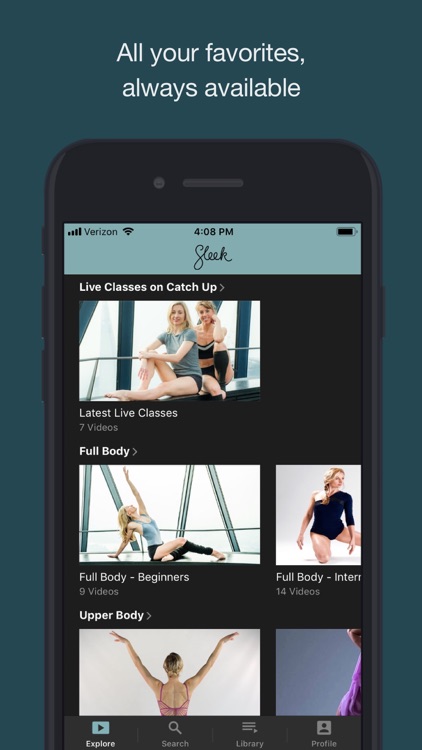 Sleek Ballet Fitness