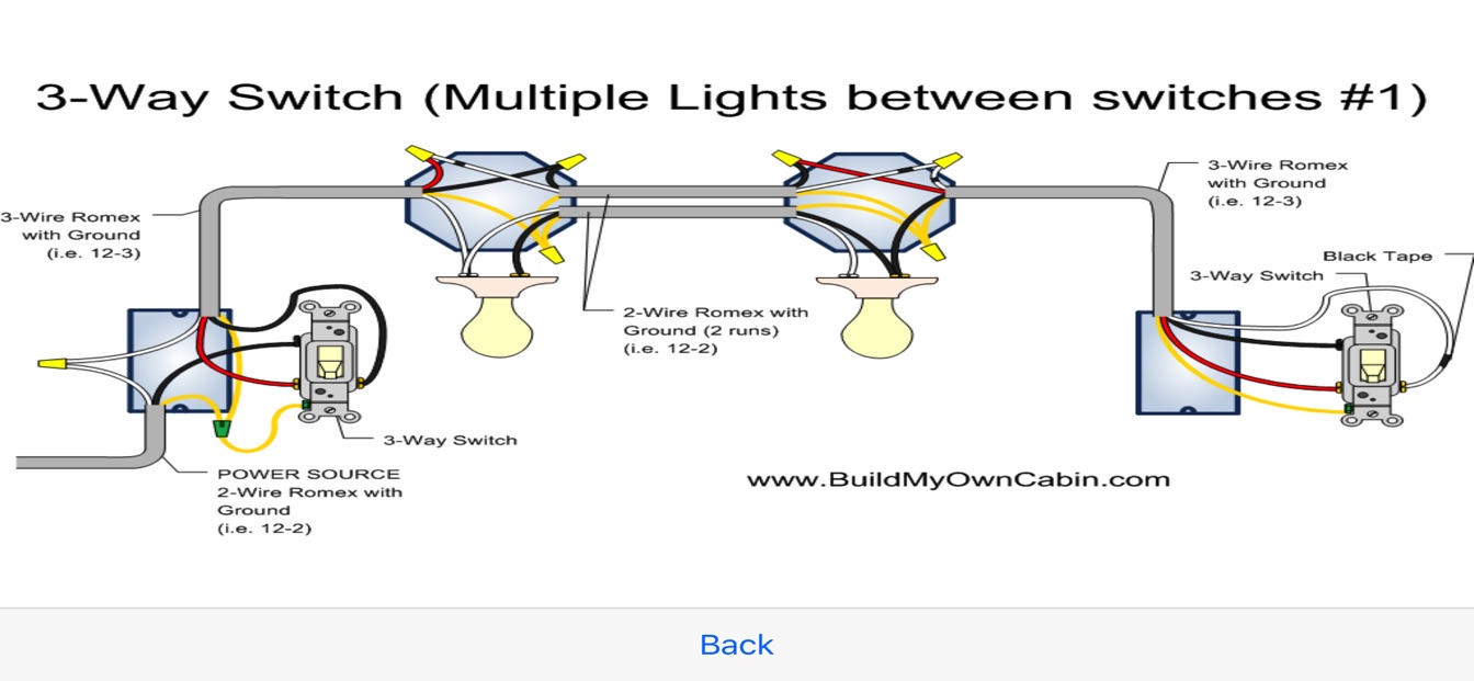 3 Way Switch Wiring Diagram Multiple Lights - Diagram Media