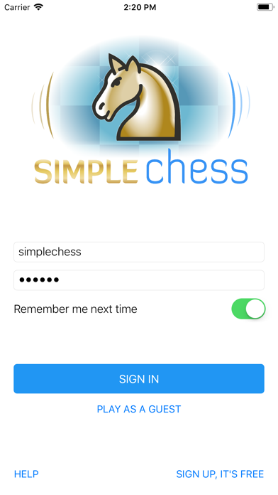 How to cancel & delete SimpleChess (Online) from iphone & ipad 1