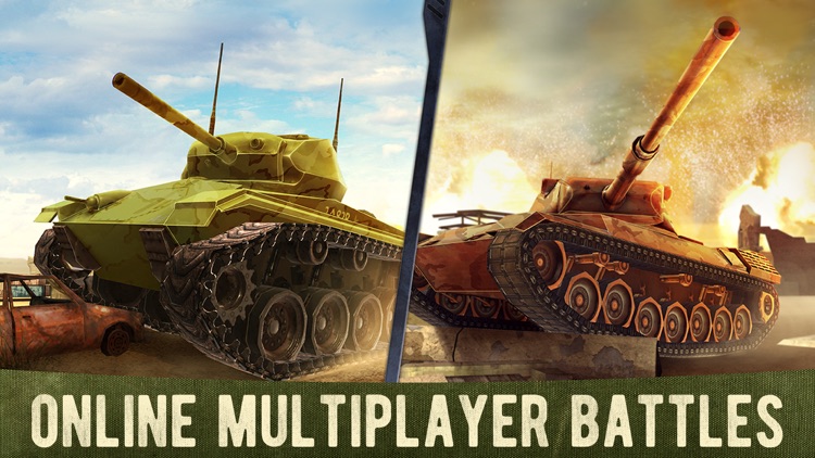 War Machines: 3D Tank Games screenshot-2