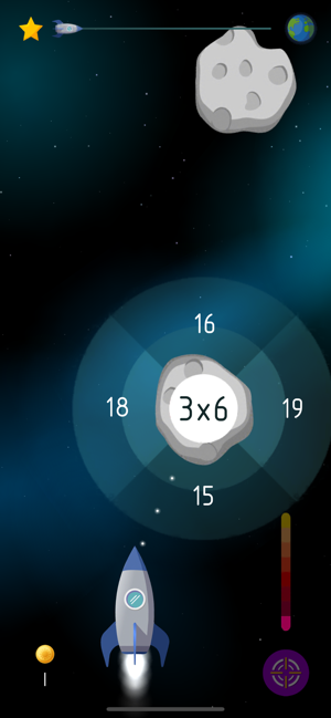 Space Math Multiplication game(圖1)-速報App