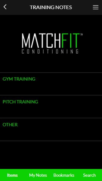 Matchfit Conditioning