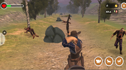 Horse Rider Kills Zombies screenshot 2
