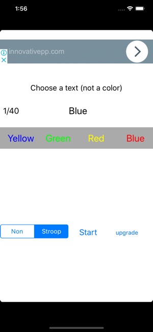 Stroop Test J Lite