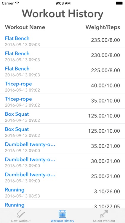 Workout Recorder screenshot-4