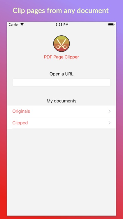 PDF Page Clipper