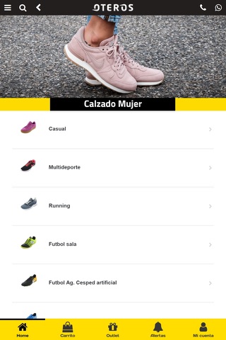 Oteros - Zapatillas online screenshot 3
