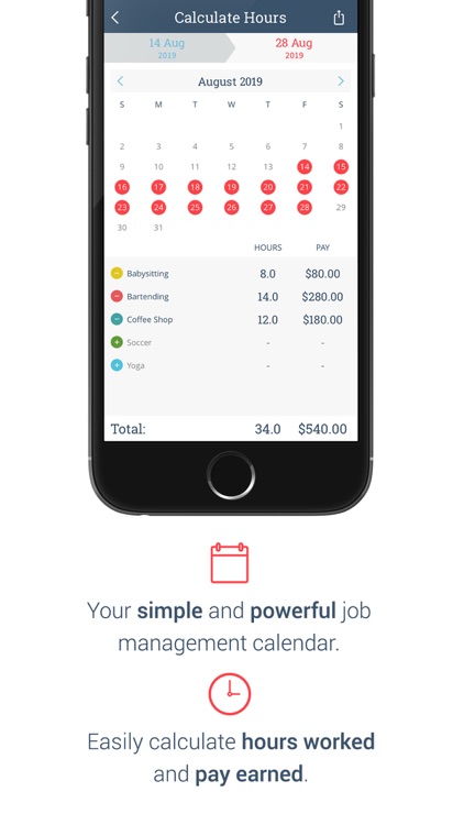WorkTime: Work Shift Calendar