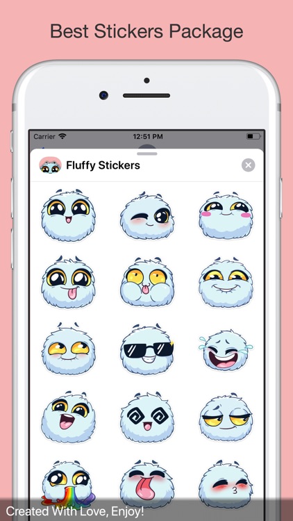 Fluffy Stickers Pack