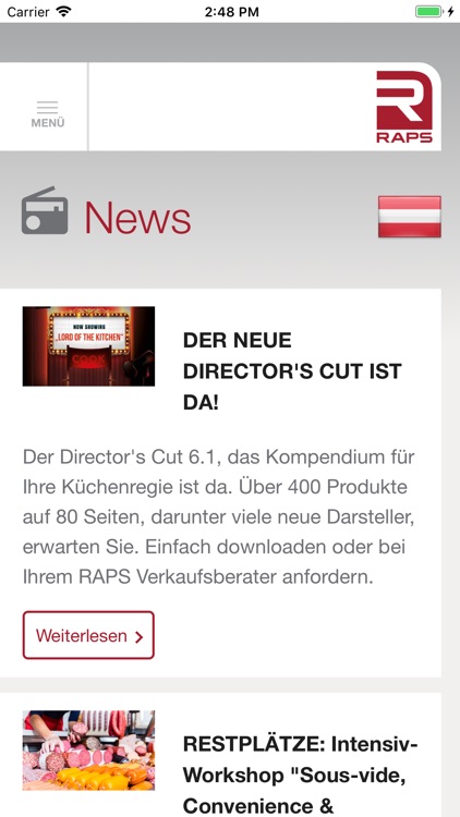 Die Info-App für RAPS-Kunden