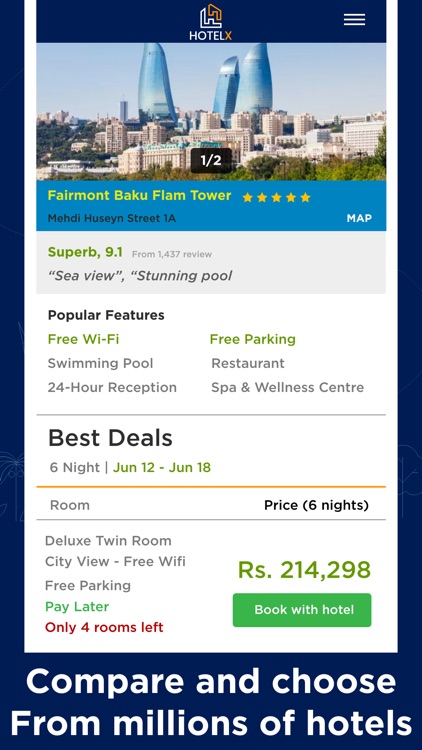 HotelX - Cheap Hotel Finder screenshot-3