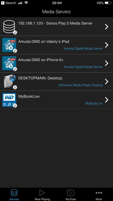 ArkMC DLNA UPnP media streaming server and video player: wirelessly share and connect movie, music and iTunes to HD TV, XBox,PS3, and AllShare TV Screenshot 1