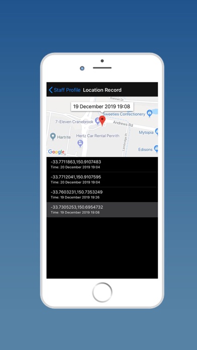 NAS Security Screenshot on iOS