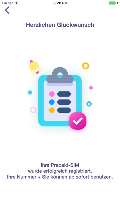 Vectone SIM-Registrierung screenshot-5