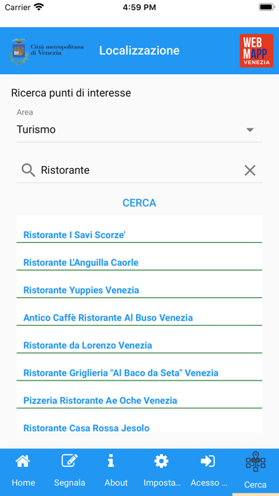 WebMapp Venezia screenshot 4