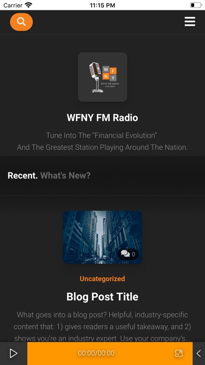 WFNY FM RADIO