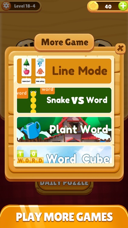 Wood Word Puzzle screenshot-5